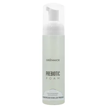 Пенка для умывания PREBIOTIC FOAM гиалуроновое увлажнение